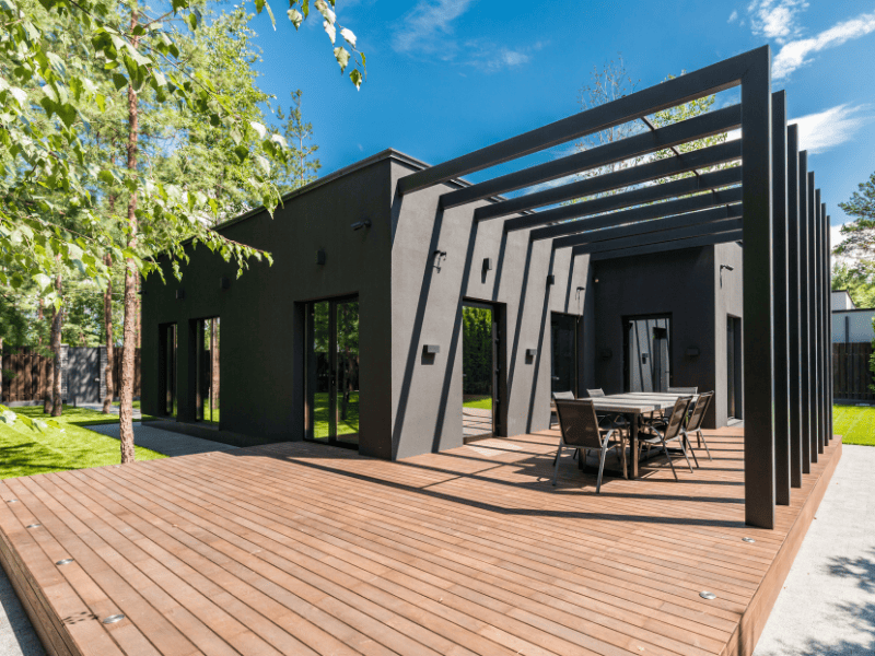 Terrasse réalisée avec SYLVASat